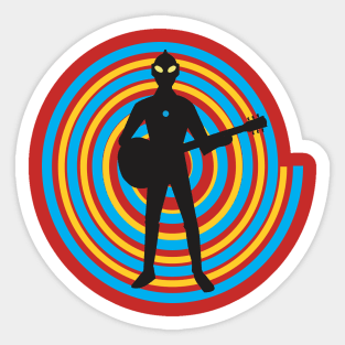 GuitarMan Sticker